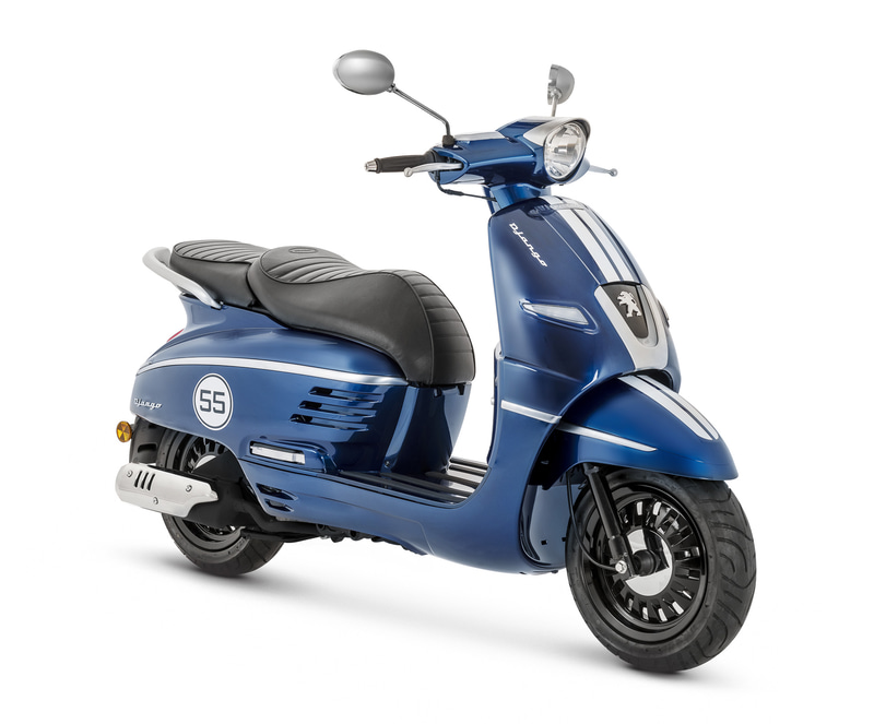 ジャンゴ 125 スポーツ ABS（ディープオーシャンブルー）