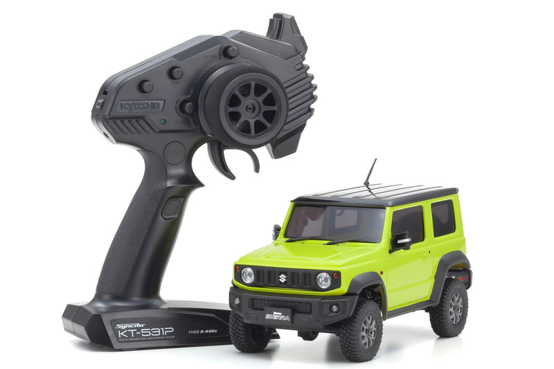 No.32523 京商ミニッツ4×4 レディセットスズキ ジムニーシエラ キネティックイエロー