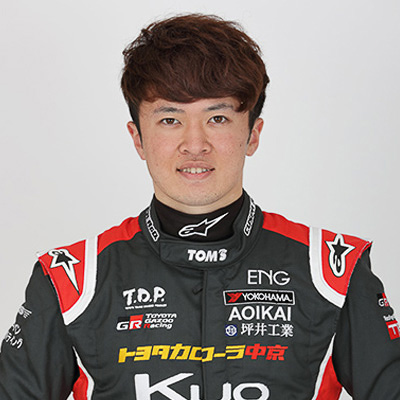 宮田莉朋選手の36号車「カローラ 中京 Kuo TOM’S 320」