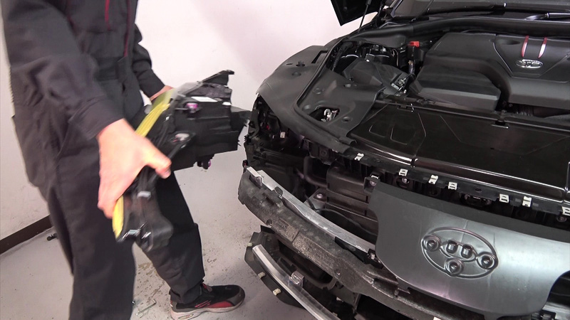 ヘッドライトユニット取り外し方法