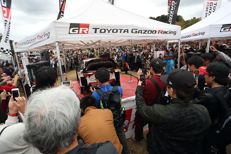 「新城ラリー」は例年5万人ほどの観客が集まる人気イベント