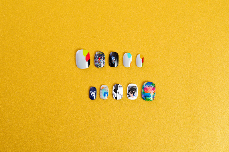 ヴェゼルのCM楽曲ネイル「ホンダ オリジナルのジャケネイル」