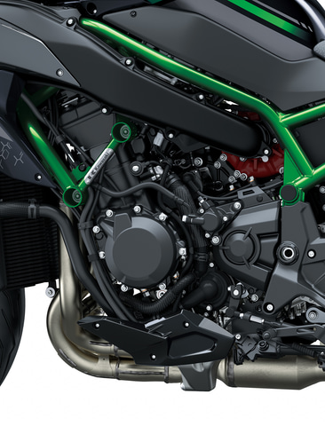 カワサキ エンジン1000cc ほぼ未使用 H2 Kawasaki