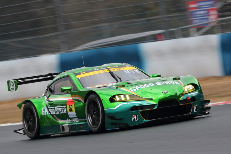 岡山国際サーキットで3月14日～15日に行なわれた公式テストで走行する52号車 SAITAMA TOYOPET GB GR Supra