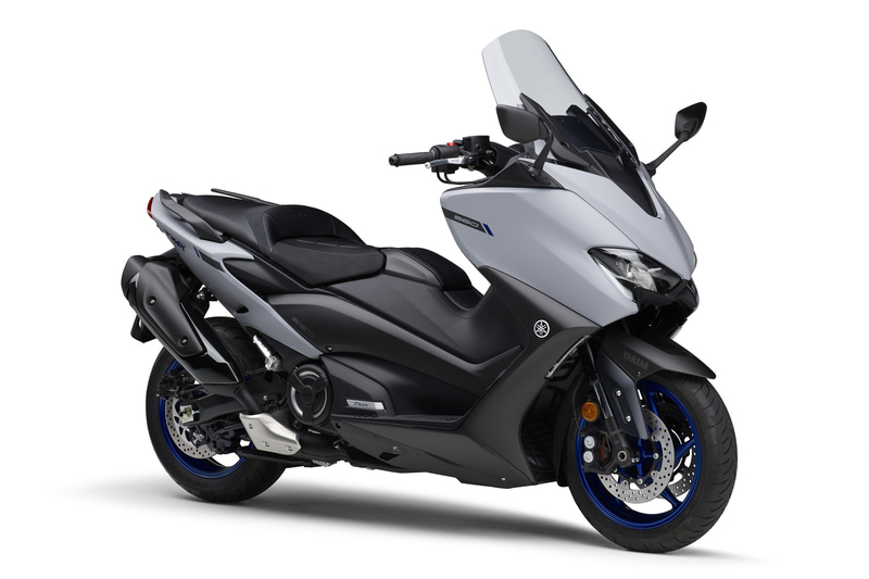 マットブルーイッシュグレーメタリック3（マットグレー）のTMAX560 ABS