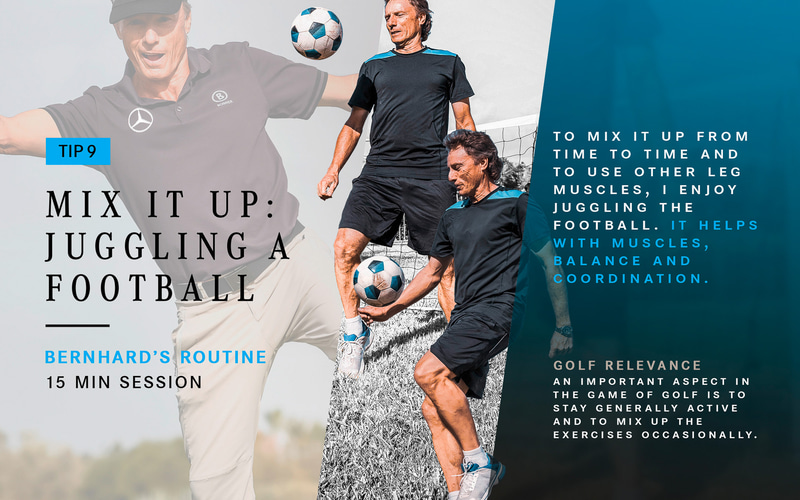 サッカーボールをリフティングしよう（15分間）