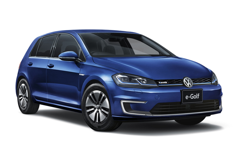 充電ステーション検索アプリ「EasyEV」の対象となる「e-ゴルフ」