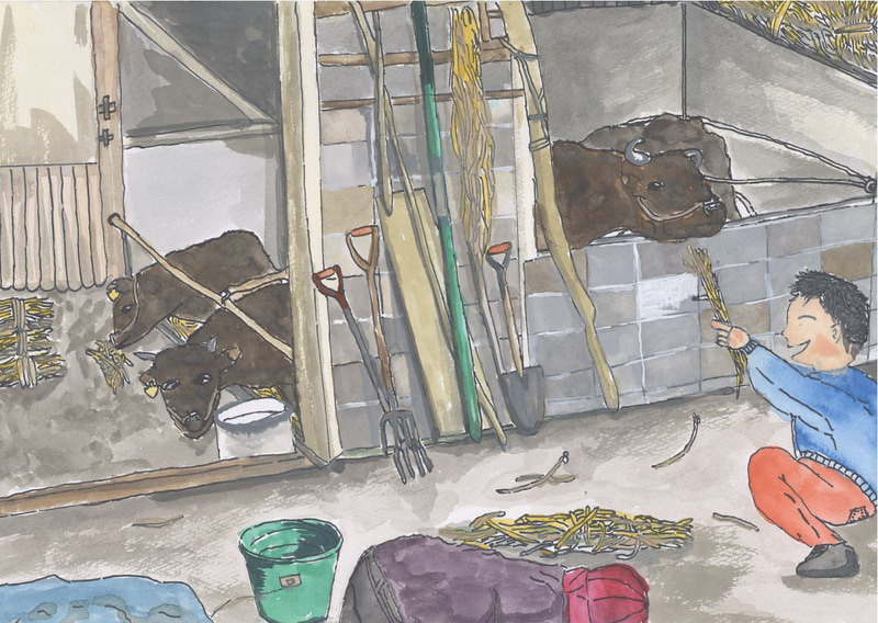 ブリヂストン大賞の受賞作品。大木陽道さんの「おぼえているかな、ぼくのこと...」