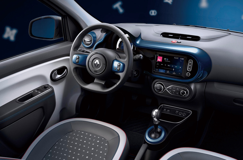 ブルー内装トリム（ダッシュボード・エアコンベゼル）