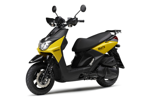 ヤマハ、「BW'S125」にクロスオーバーテイストを強調する新色「グレー