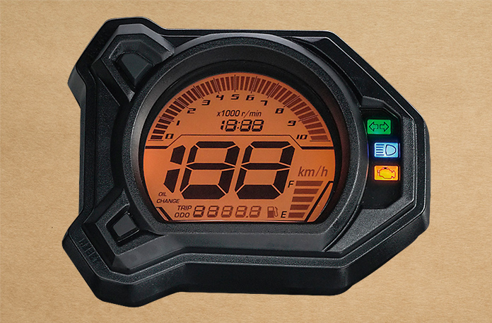 タフなイメージのメーター