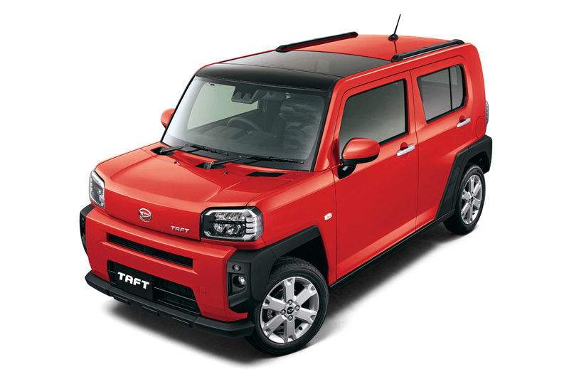 「ロッキー」で初採用された「コンパーノレッド」も設定