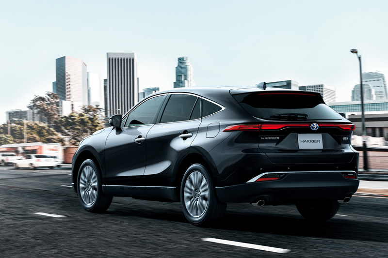 新型ハリアーの走行イメージ