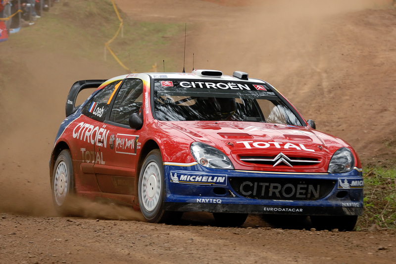 シトロエン「クサラWRC」、シトロエン・トタルチームから参戦していたセバスチャン・ローブ選手は、2004年のワールドチャンピオンを皮切りに9年連続でチャンピオンを獲得し続けます。つまりラリージャパンも今のところ皆勤賞です