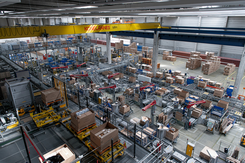 フォルクスワーゲンのカッセル純正パーツセンター