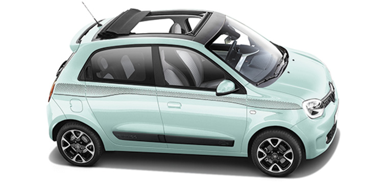 トゥインゴEDCキャンバストップ　210万6000円