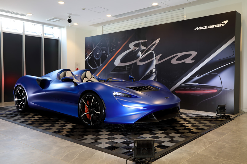 有明マクラーレン クオリファイド東京で公開されたエルヴァ