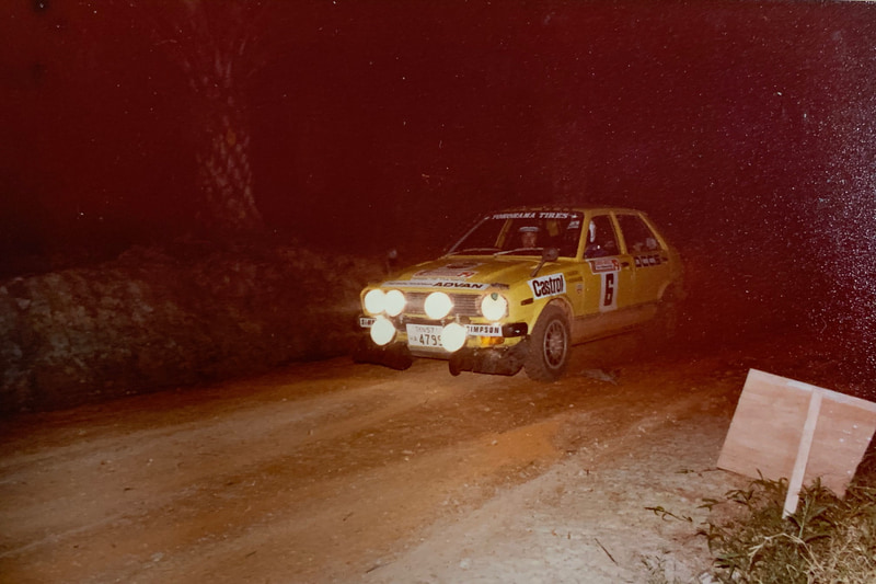 ツアー・オブ・マレーシアでSS中のシャレード