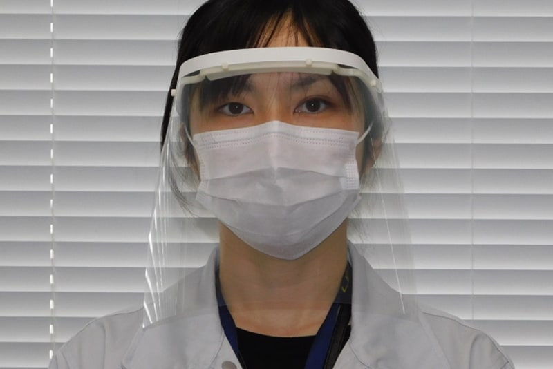 日産、医療用フェイスシールドを製造開始