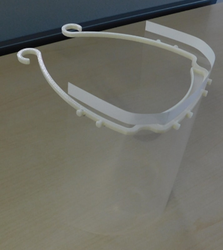 医療用フェイスシールド