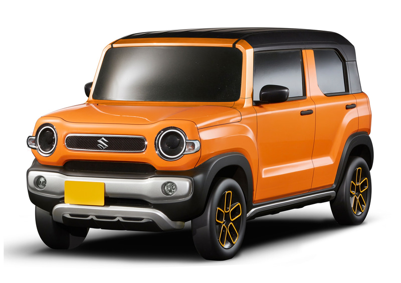 開発初期のスケッチ案の1つ（提供：スズキ）