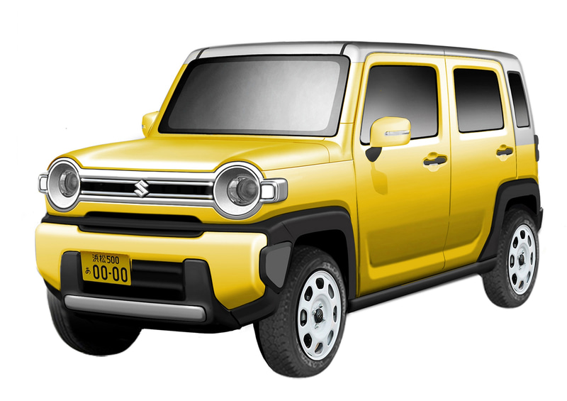 デザインスケッチ D案（提供：スズキ）