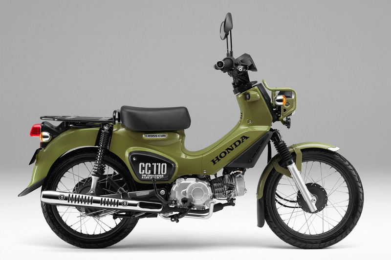 クロスカブ110（カムフラージュグリーン）