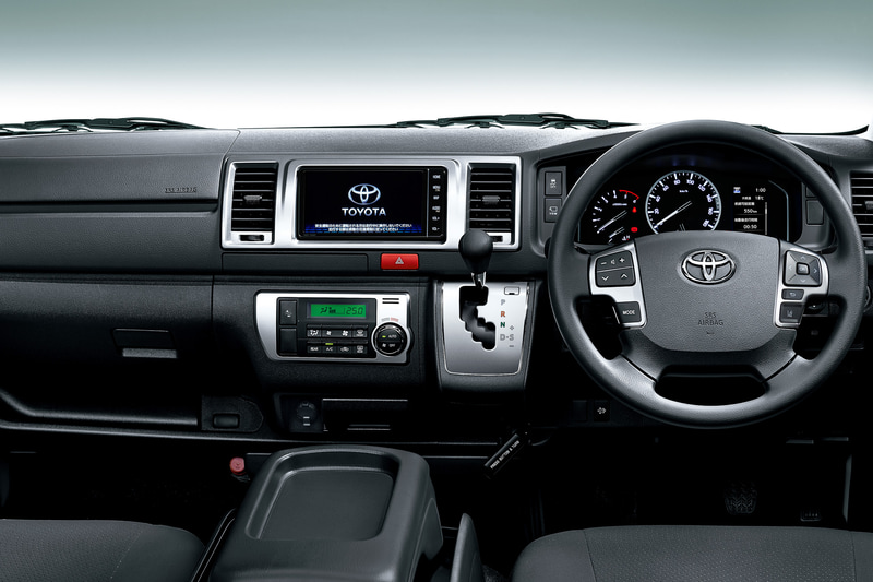 ハイエース バン スーパーGLのインパネ