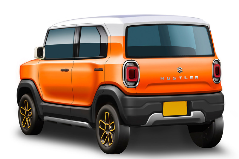 開発初期のスケッチ案の1つ（提供：スズキ）