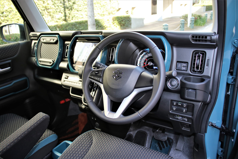 独自性の強い2代目ハスラーのインテリア