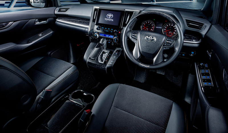 特別仕様車のインテリア