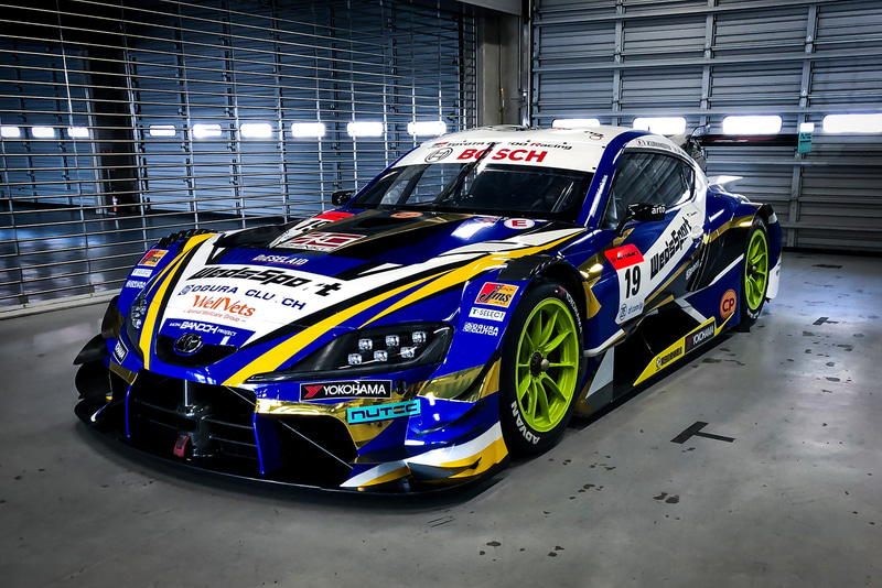 GT500クラス 19号車「Weds Sport ADVAN GR Supra」
