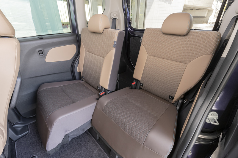 タップリとしたスライド量を確保