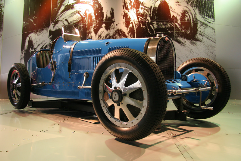 トヨタ博物館（愛知県）に展示されたブガッティT35