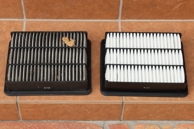 新旧比較。さすがに汚れていますな