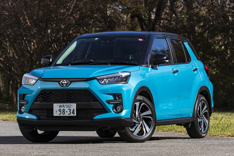 ダイハツ ロッキーの兄弟車種となるトヨタ ライズ