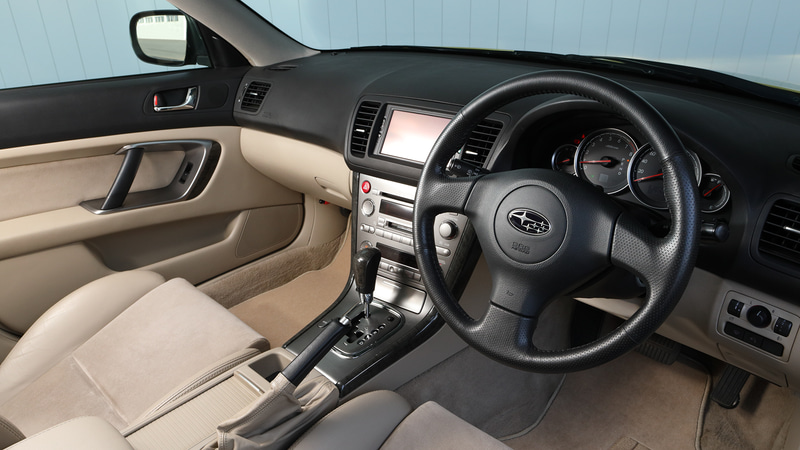 BP型レガシィのインテリア