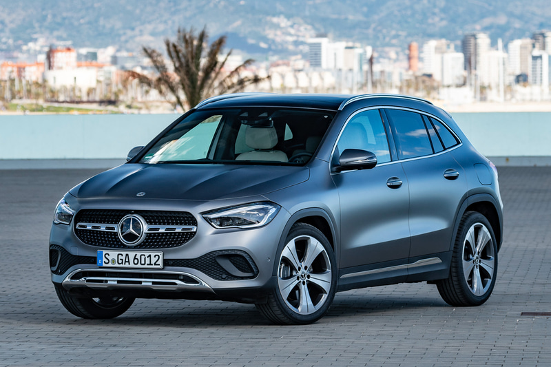 2代目となる新型GLA。ボディサイズは4410×1834×1611mm（全長×全幅×全高）、ホイールベースは2729mm