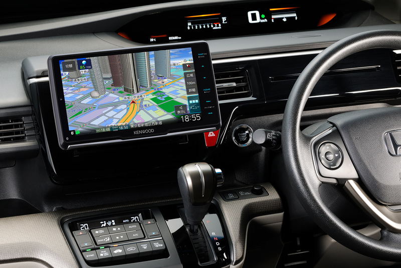 MDV-M907HDFは7インチ開口への取り付けが可能なため、新車や既販車において約230車種に対応