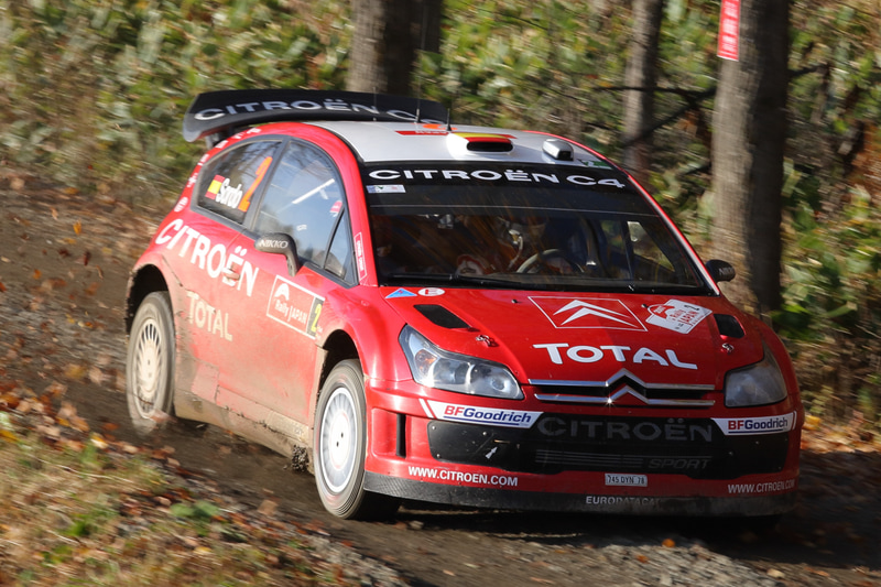 2位 D.ソルド/M.マルティ（シトロエンC4 WRC）