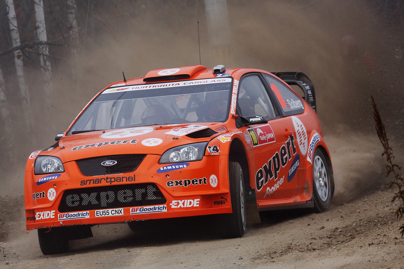 3位 H.ソルベルグ/C.メンケルド（フォードフォーカスRS WRC06）