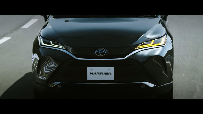 新型ハリアーの走行性能ムービー