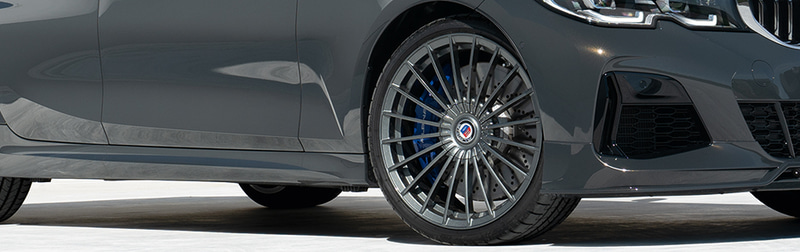 20スポークデザインのALPINA CLASSIC 20インチ鍛造ホイール