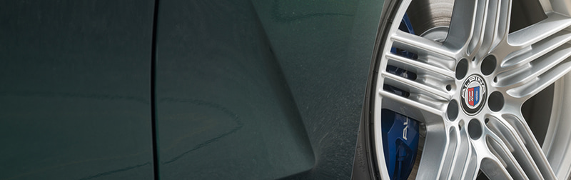 5x4スポークデザインを備えたALPINA DYNAMIC 19インチアロイホイール