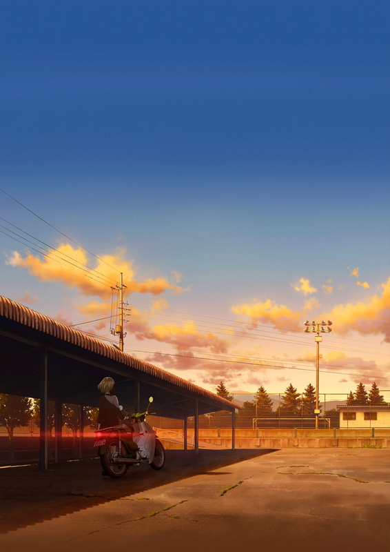 ティザービジュアル (C)Tone Koken,hiro/ベアモータース