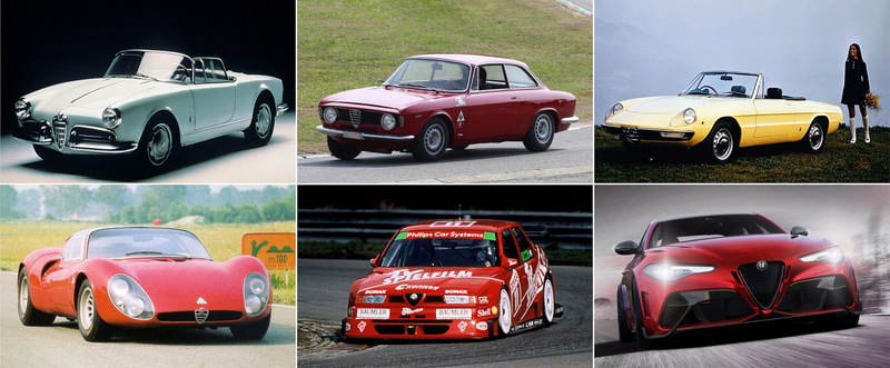 日本のファンがアルファ ロメオの歴代No.1モデルを選ぶALFA ROMEO総選挙を開催中