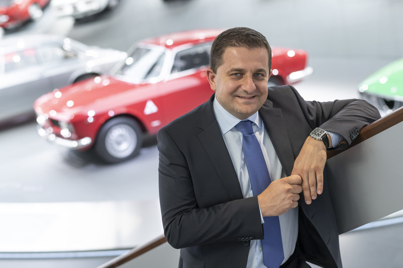 イタリア アルファ ロメオ歴史博物館の館長であるロレンツォ・アルディツィオ氏