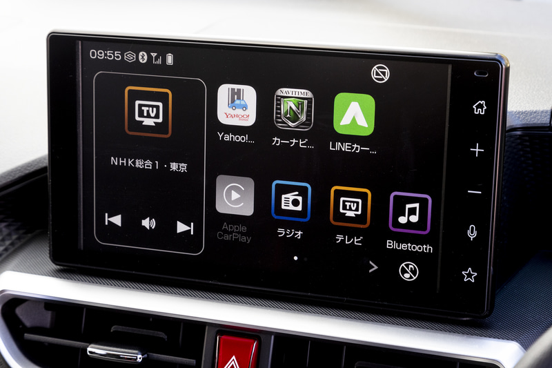 運転席側を向くことで視認性も向上