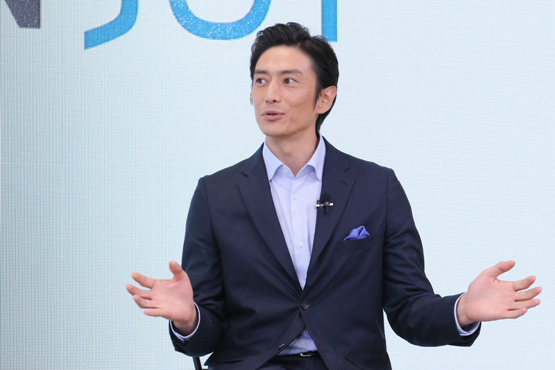 俳優でリバースプロジェクト代表の伊勢谷友介さん