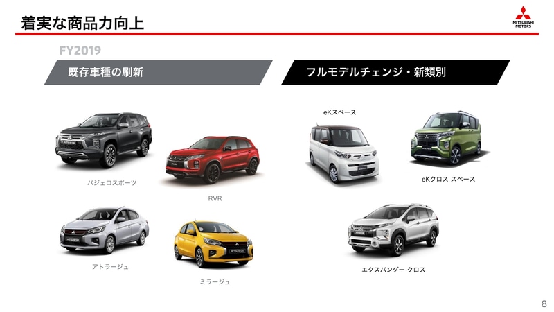 着実に商品力を向上させてきた